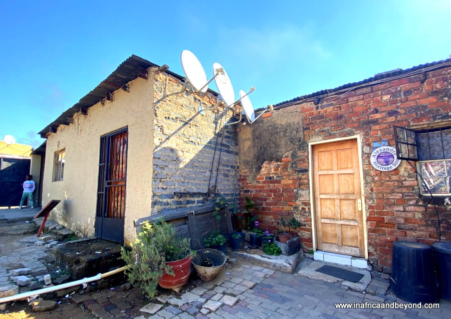 Nelson Mandela house in Alexandra