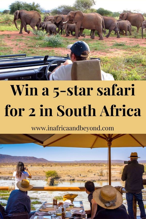 Win a 5-star safari