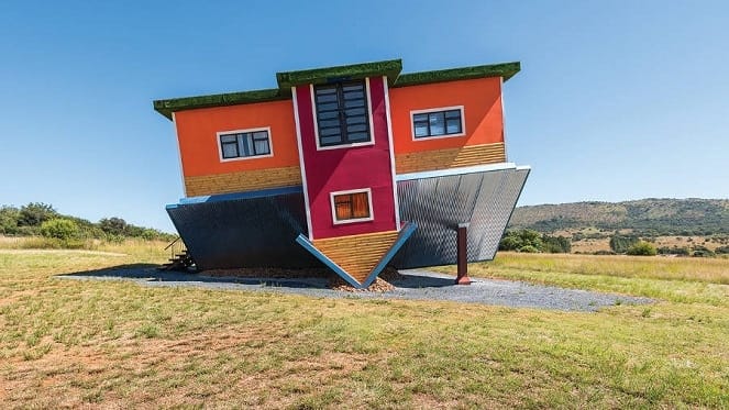 Upside-down House - Things to do in Hartbeespoort