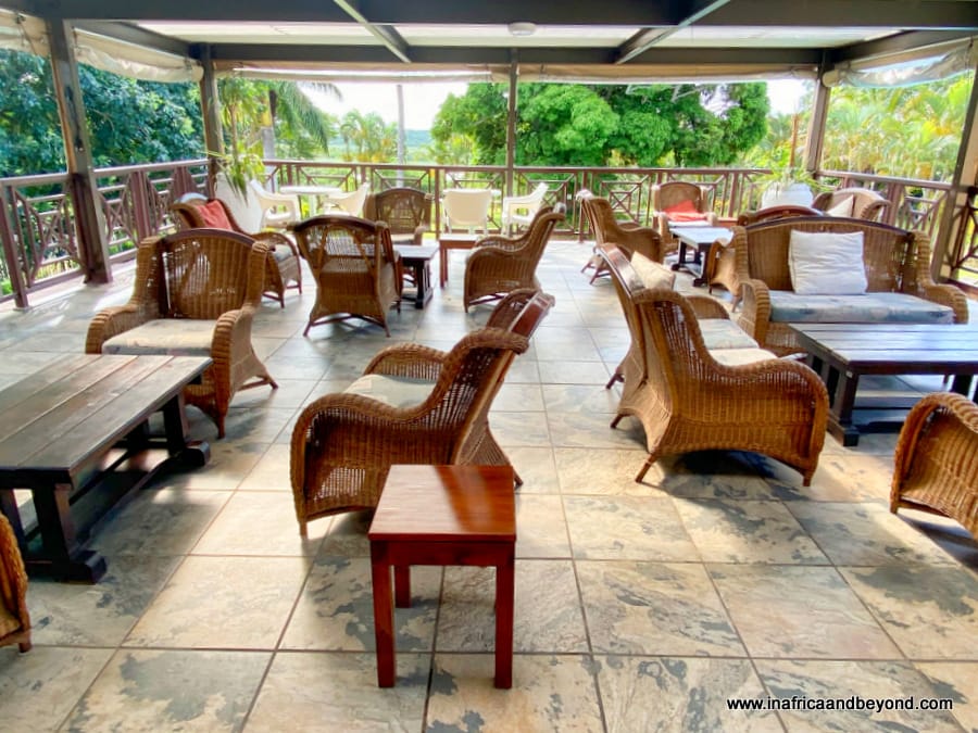 Elephant Lake Hotel outdoor lounge