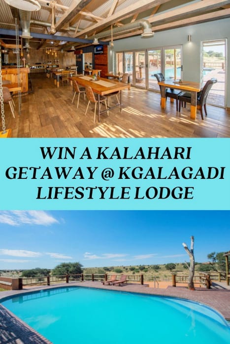 Win a two-night stay at Kgalagadi Lifestyle Lodge Giveaway 4 Kgalagadi Lifestyle Lodge