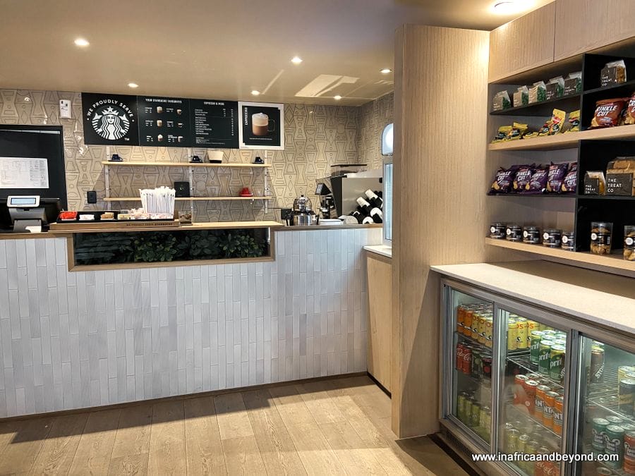 Starbucks and The H Bar 