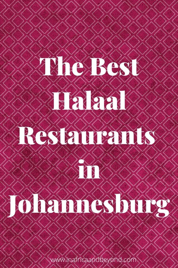 best halaal restaurants in Johannesburg