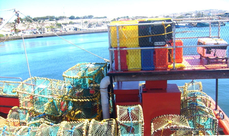Fishing trawlers in Saldanha Bay