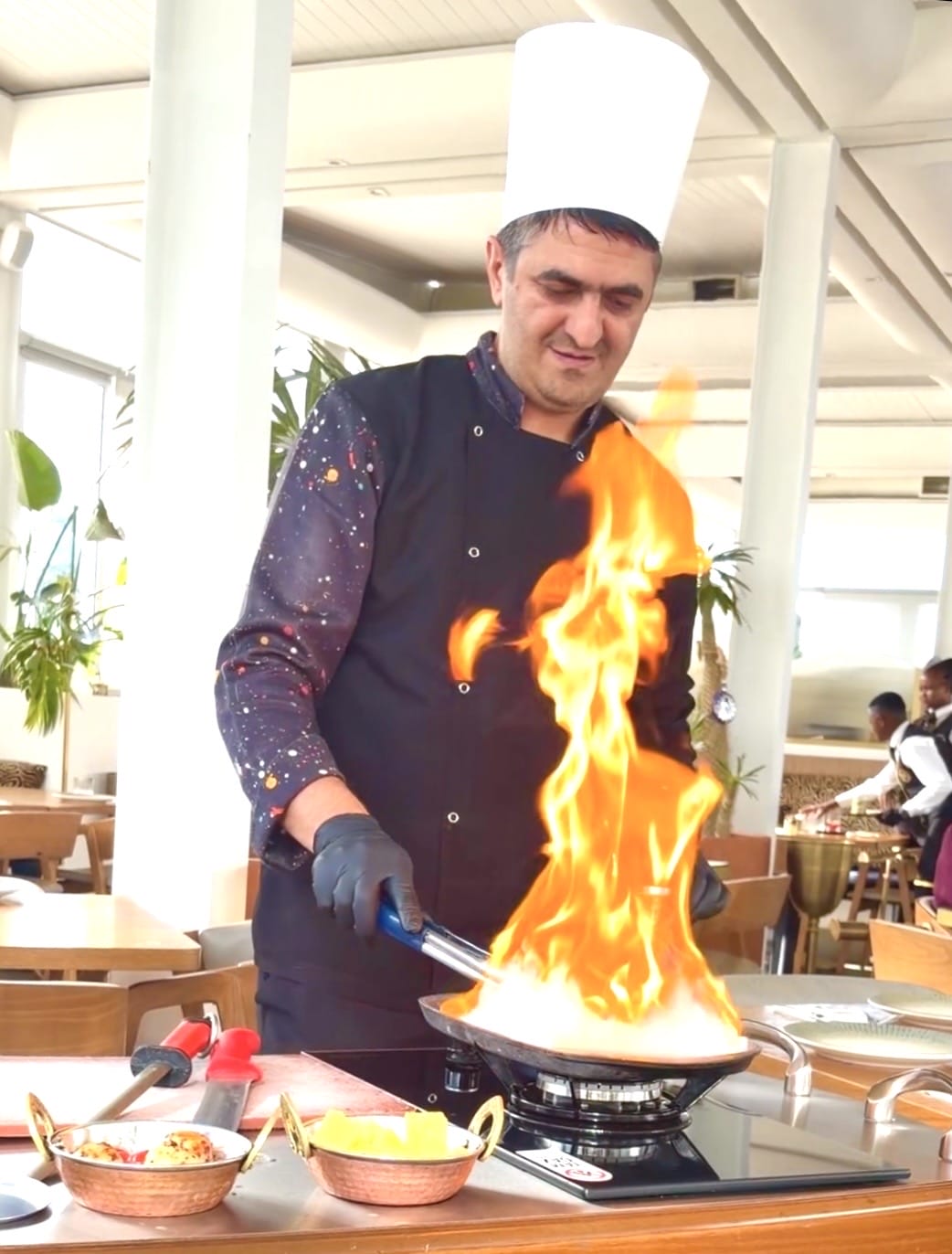 The Chef show at Mosso Savour Turkish Luxury