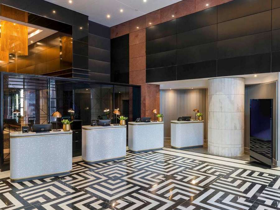 Pullman Hotel Entrance Lobby
