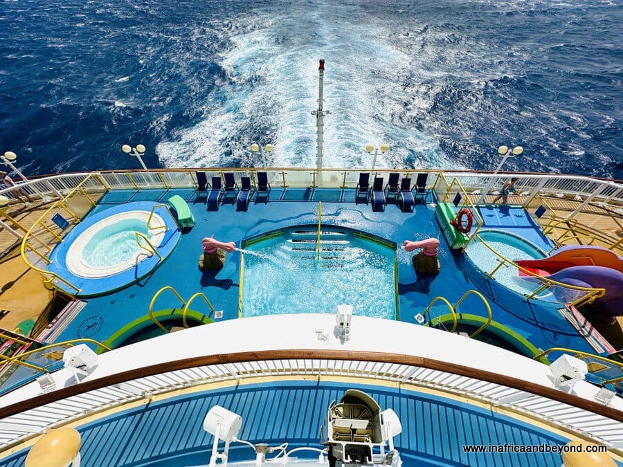 An African Cruise On The Norwegian Dawn 11 Kiddies pool on Norwegian Dawn