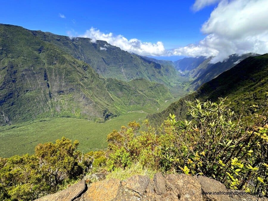 Riviere des Remparts canyon