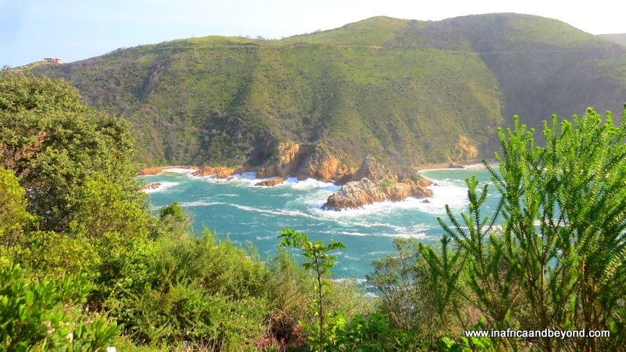 Knysna heads and sea