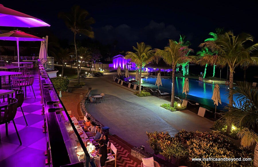 Le Meridien Ile Maurice - A Tropical Escape 1 Le Meridien Ile Maurice at night