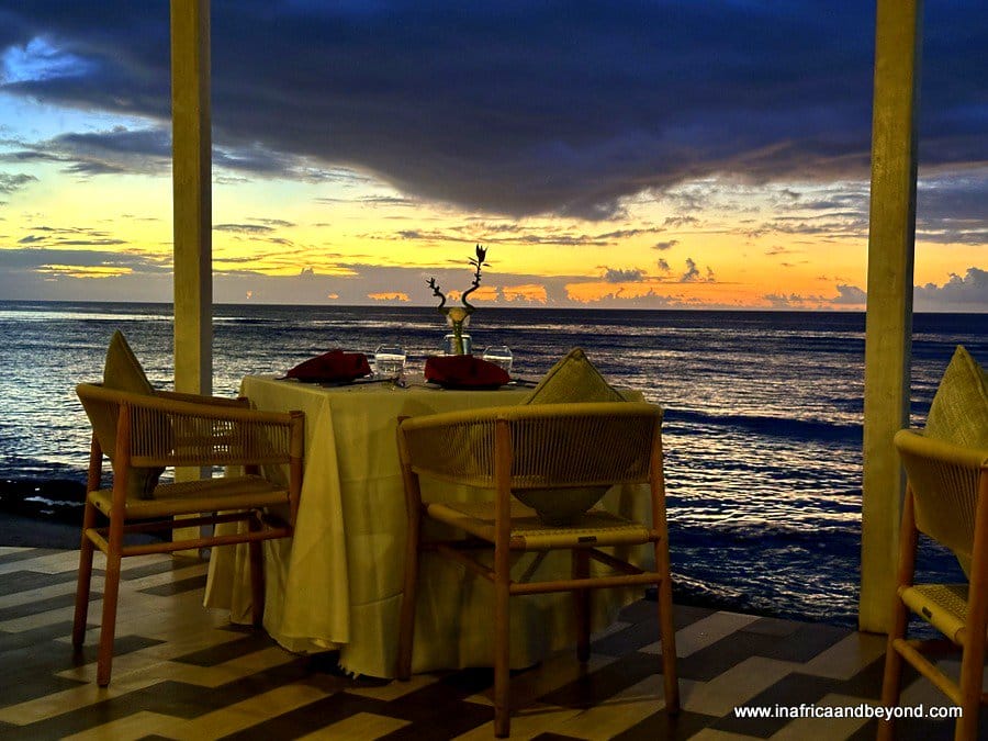 Sunset at Jade at Le Meridien Ile Maurice