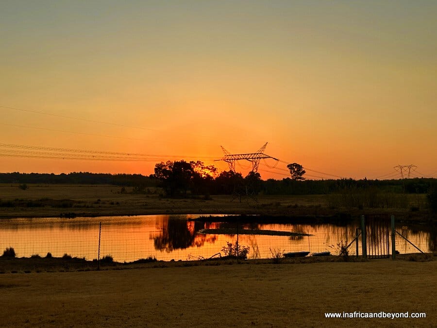 Zaariah Estate – A serene countryside escape 10 Sunset at Zaariah Estate