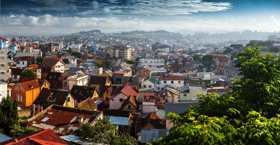 Antananarivo at sunrise