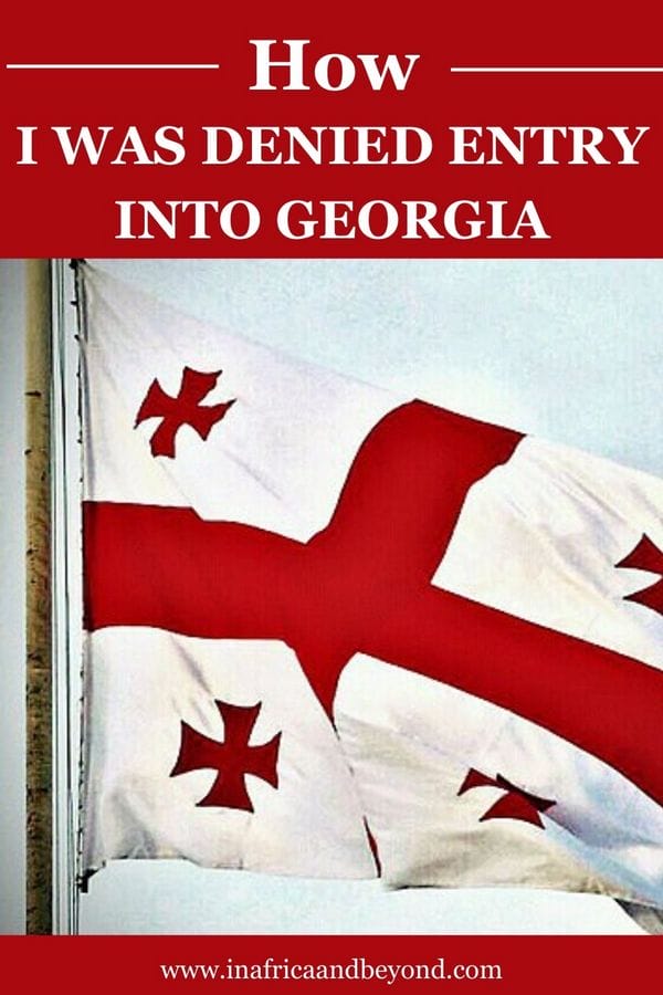 How I Was Denied Entry Into Georgia