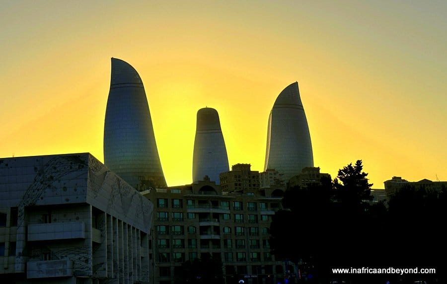 25 Best Things to Do in Baku, Azerbaijan 7 Flame Towers at Sunset Baku