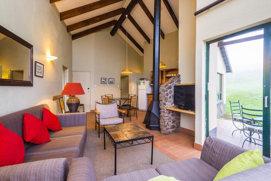 Chalet lounge at Alpine Heath