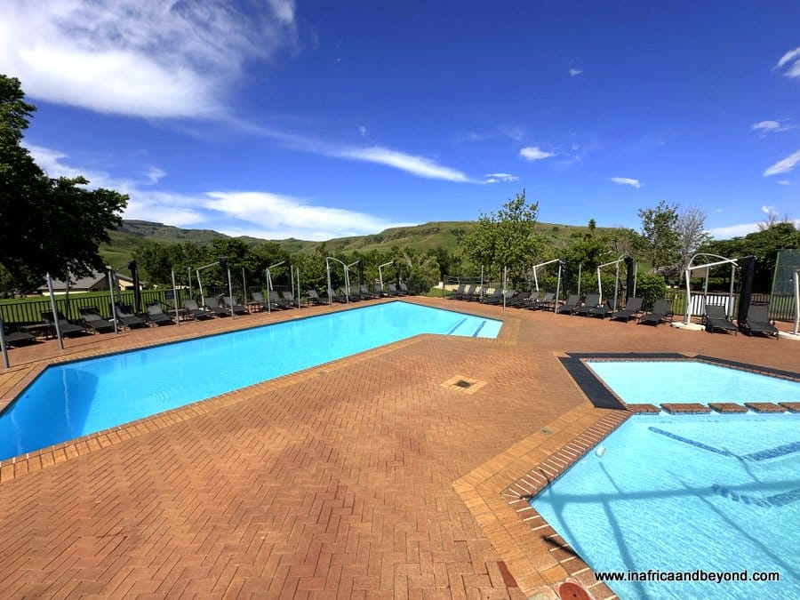Swimming pool at Alpine Heath