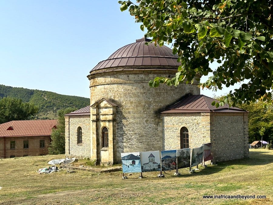 Church in Sheki Khan palace complex