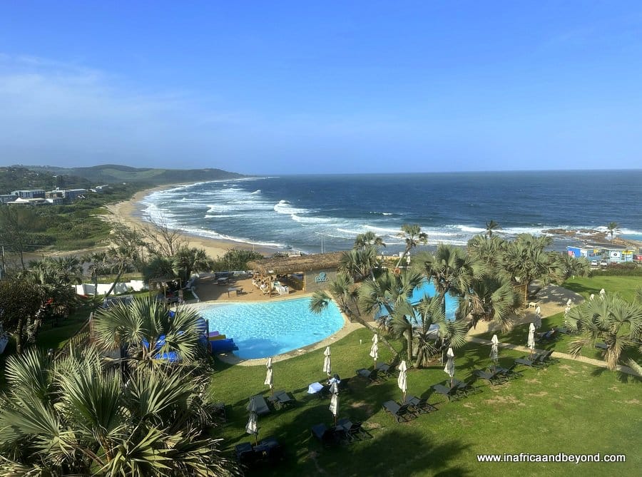 View from The Blue Marlin Hotel