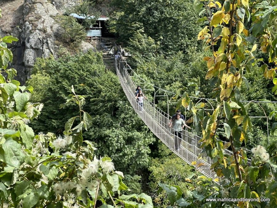 9 Best Things To See Between Baku and Sheki 3 Zarnava Hanging Bridge