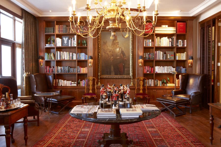 Seaside luxury and timeless charm at The Oyster Box Hotel 7 The Clock Library at The Oyster Box