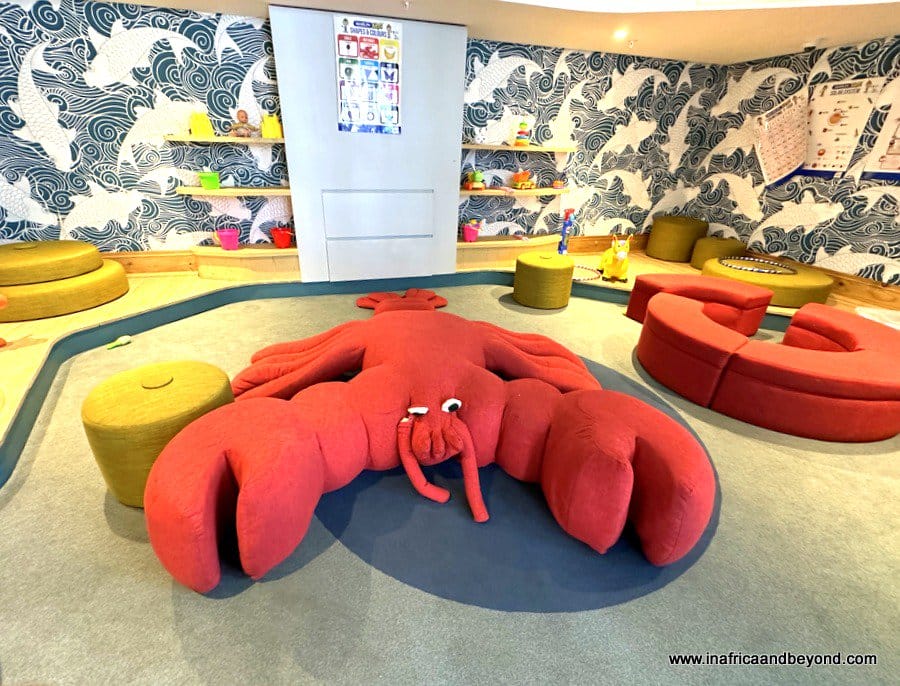 Octopus in Kids' playroom