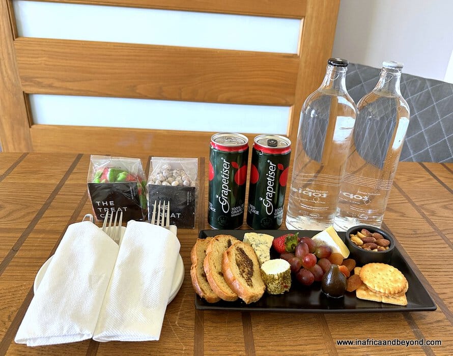 cheese board and drinks