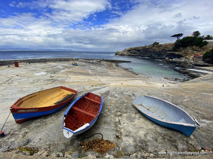 Boats in Hermanus