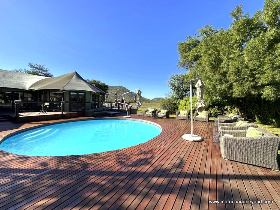 Tau Game Lodge: Where Lions Roam 5 Tau Game Lodge Swimming Pool