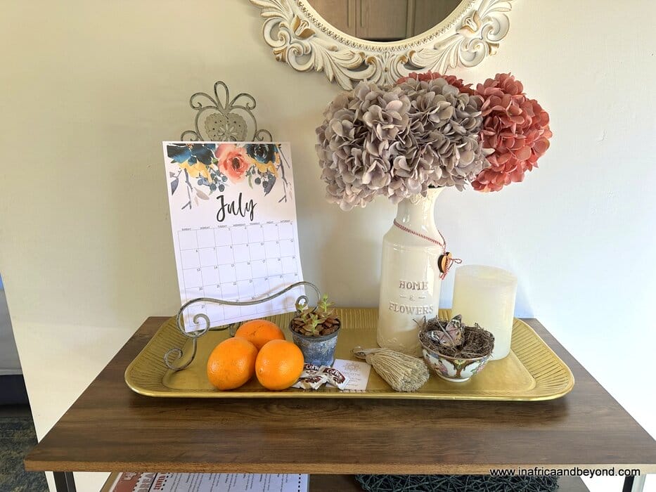 Cinnamon & Sage Country Cabin Thoughtful touches