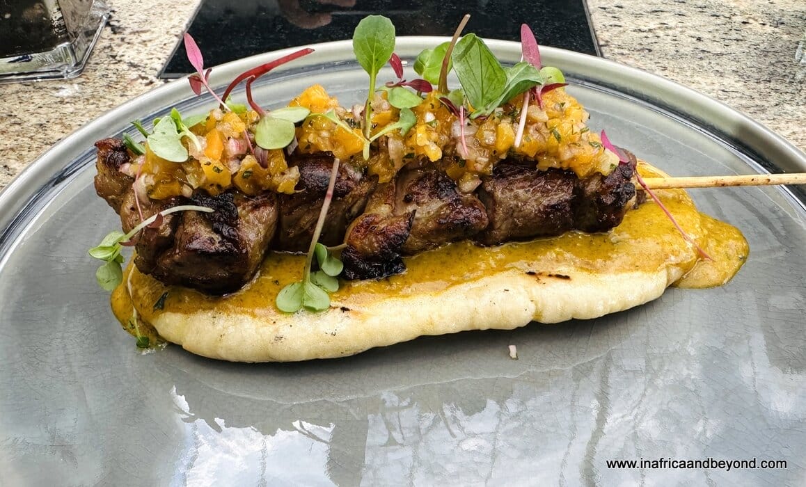 Rendezvous Brunch Affair at Park Hyatt Johannesburg 5 Lamb Sosatie on Flatbread