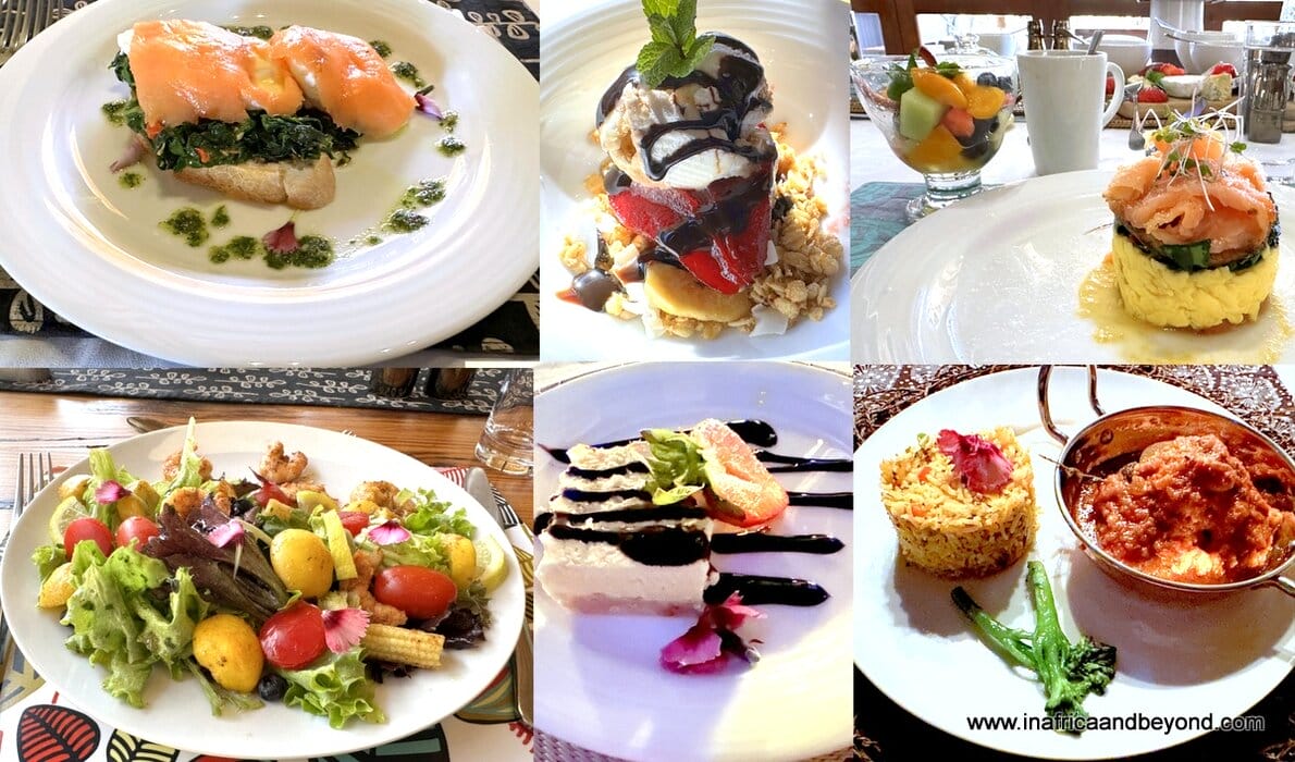 Food at Bontle Lodge