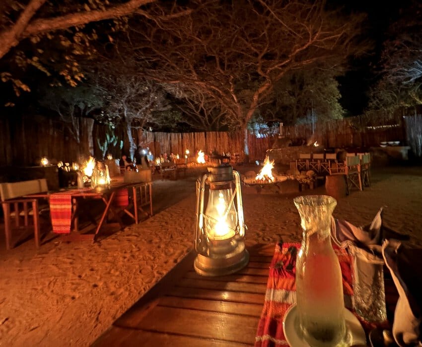 Dinnertime in the boma - Nkomazi