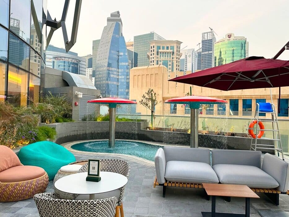 Swissôtel Corniche Park Towers Doha Pool Deck