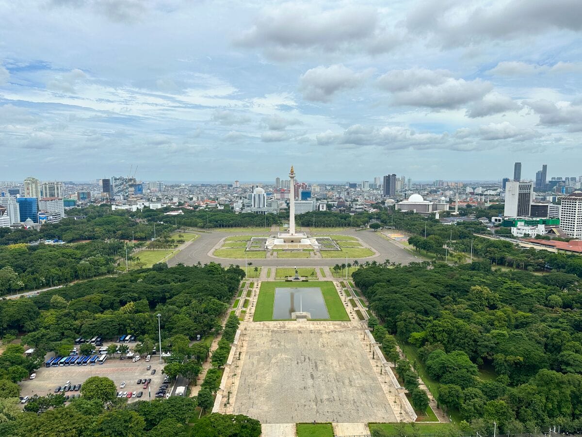 Jakarta View from the National Library