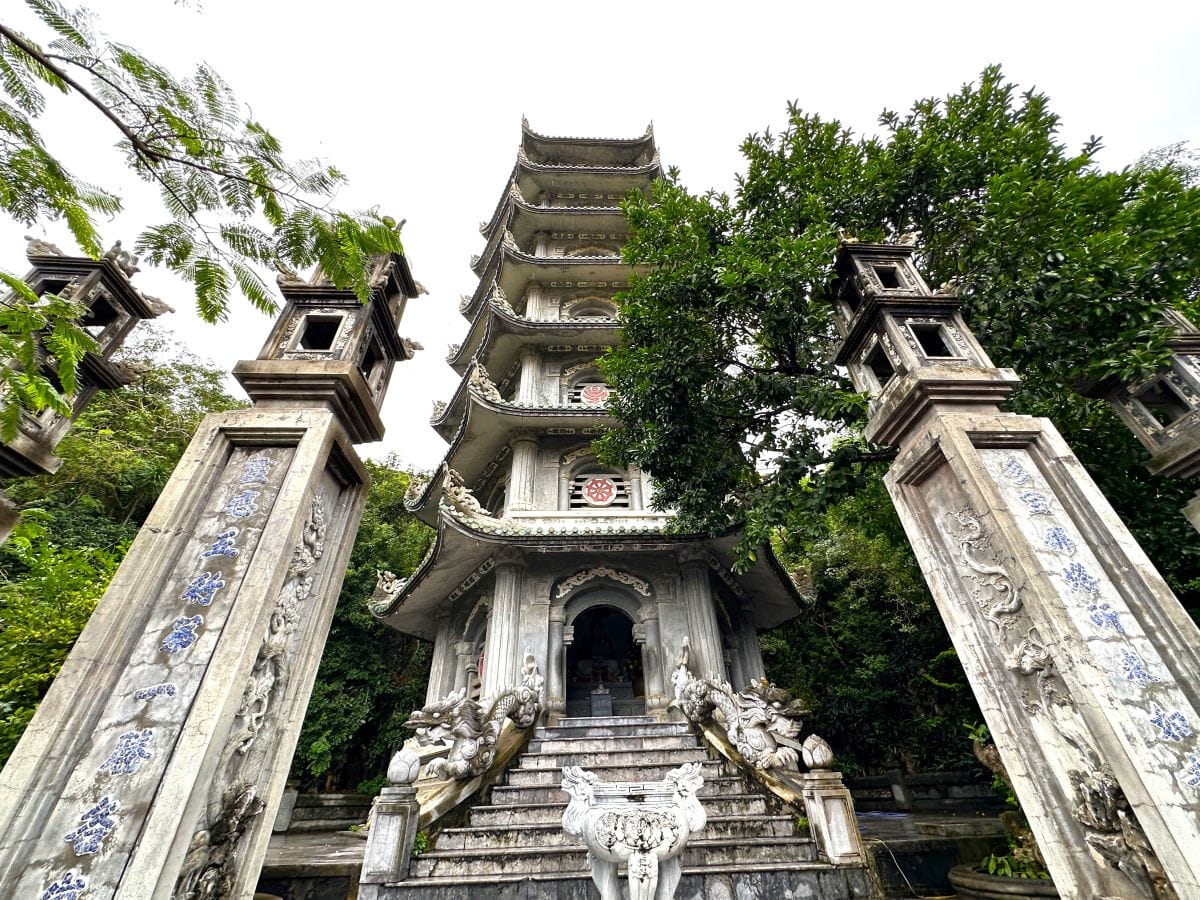 Pagoda on Marble Mountain