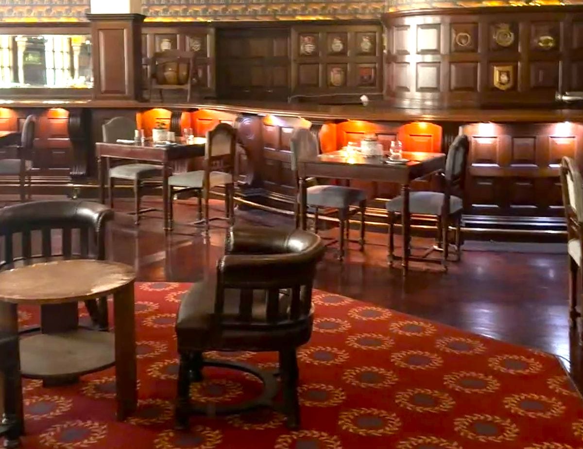 The longest bar in Africa Rand Club