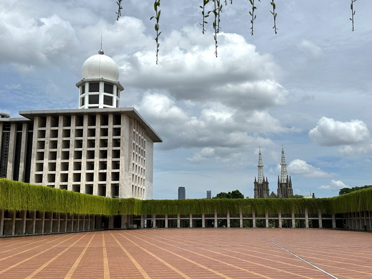Istiklal Mosque and Jakarta Cathedral